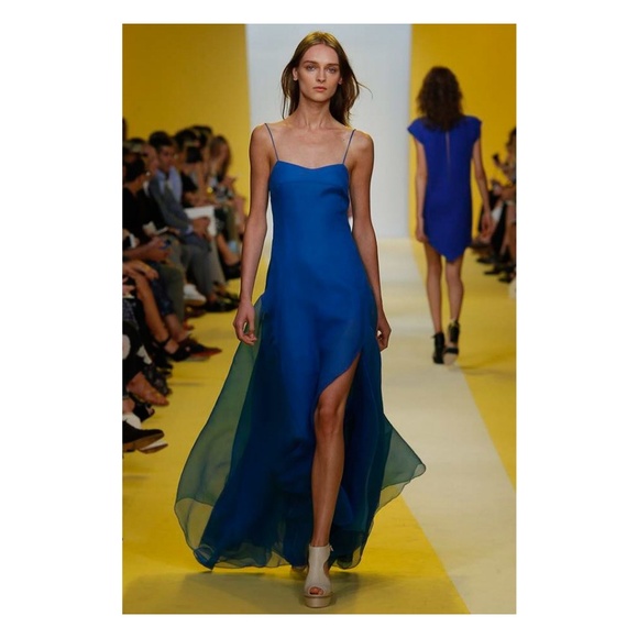 Akris Dresses & Skirts - NWT Akris Spring 2017 Runway Turquoise Dress